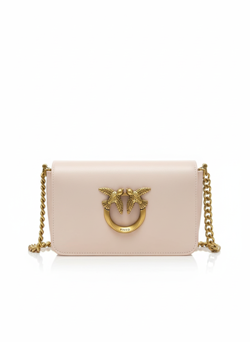 Pinko | Calfskin Silk Bag
