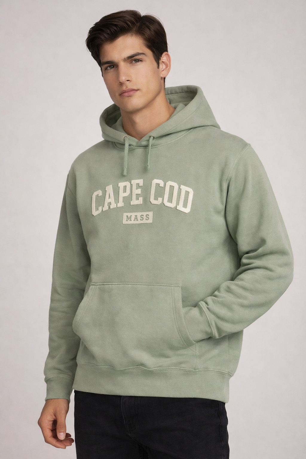 Cape Cod ullover Hoodie | Sage Green
