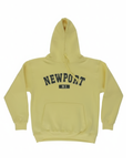 Port New Zip-Up Hoodie – Soft Yellow
