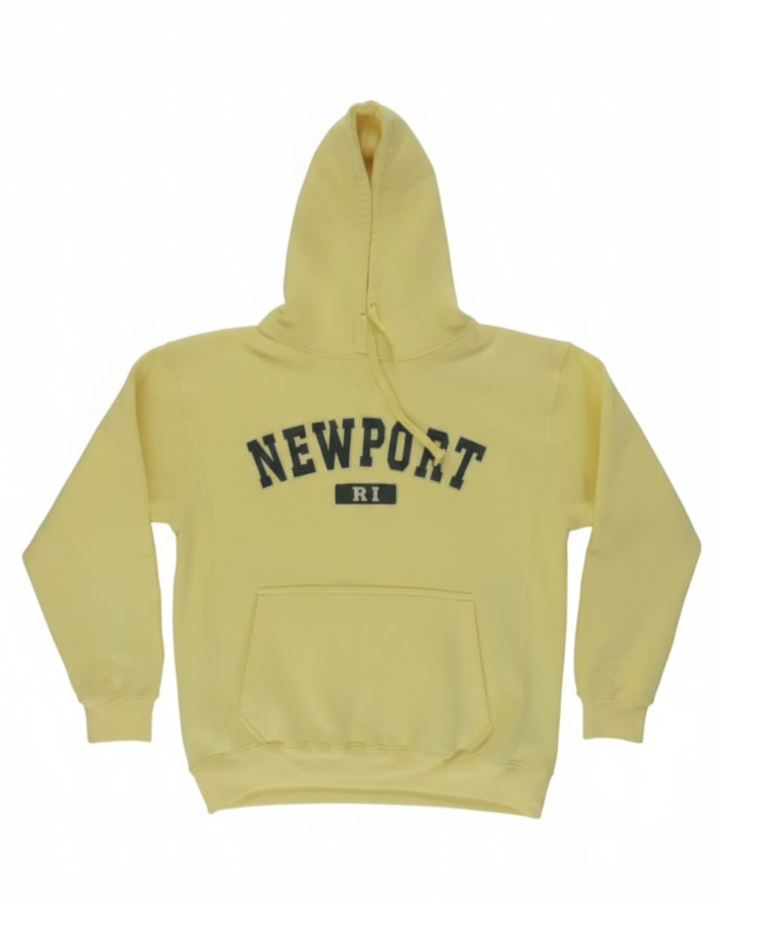 Port New Zip-Up Hoodie – Soft Yellow