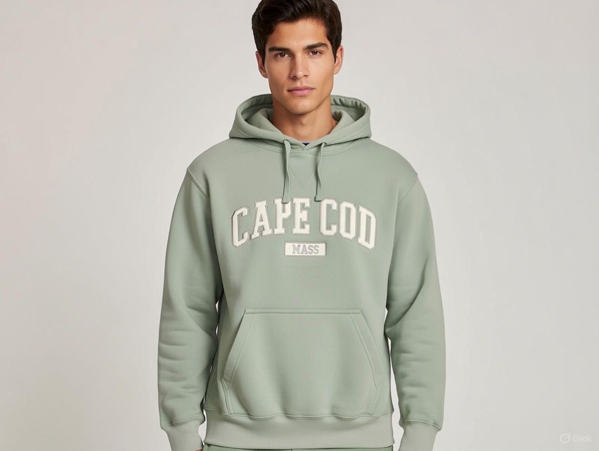 Cape Cod ullover Hoodie | Sage Green