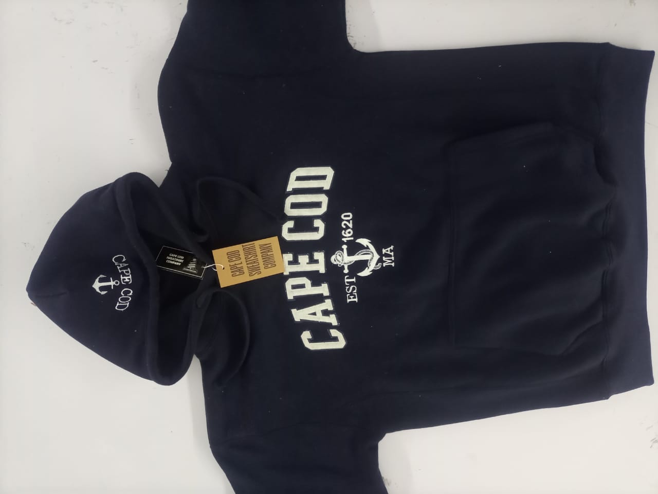 Cape Cod Heritage Hoodie – Navy Blue